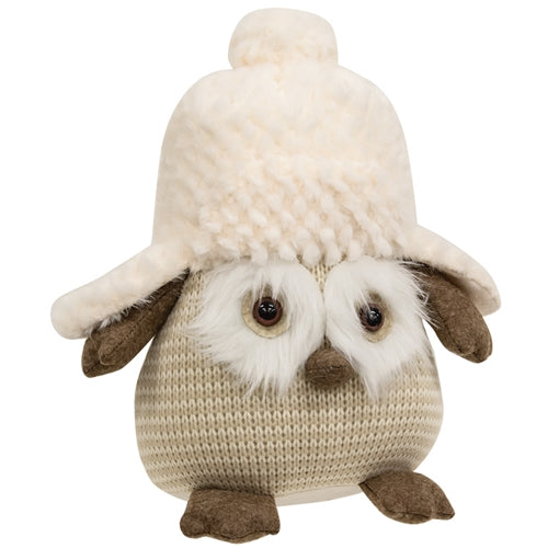 Cozy Cream Owl