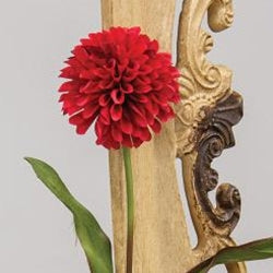 Ball Chrysanthemum Spray Red 29"