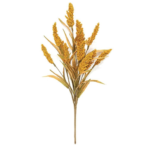 Golden Heather & Fall Grass Bush 21"