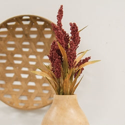 Ruby Heather & Fall Grass Bush 21"