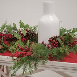 Merry Berry Pine & Holly Garland 5ft