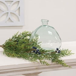 Blue Berry & Cedar Hanging Bush 27"