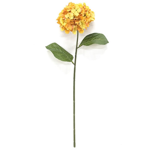 Golden Hydrangea Stem 28"