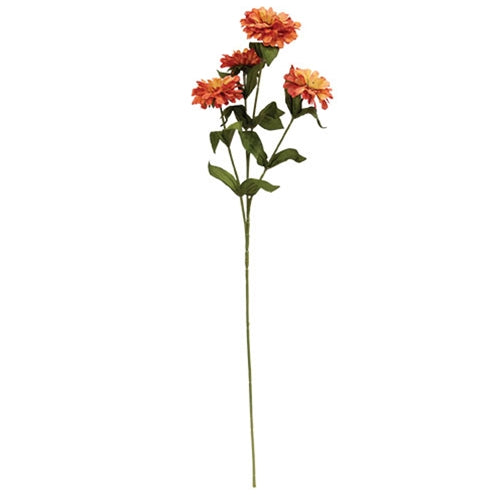 Teastain Zinnia Spray 23.5"