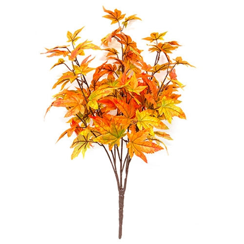 Fall Maple Leaf Bush 22"