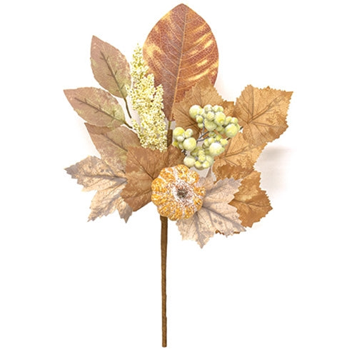 Wind Washed Fall Foliage Pick 14"