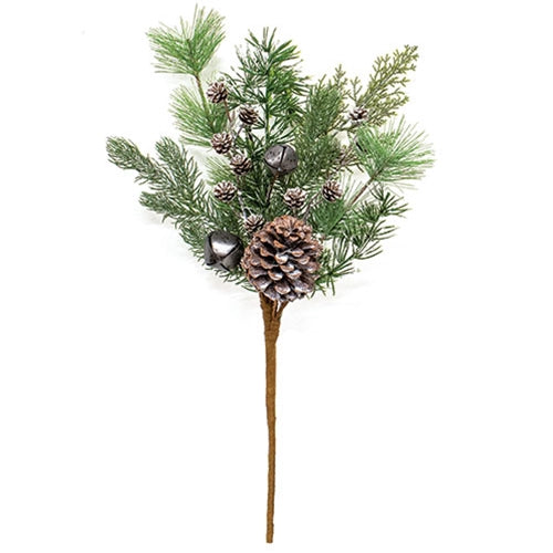 Frosty Cheer Pine Pick 19"