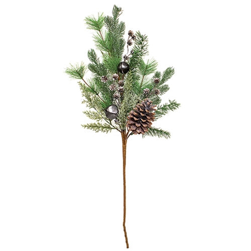 Frosty Cheer Pine Spray 30"