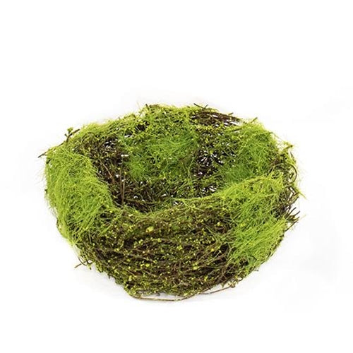 Mossy Vine Birdnest 5"