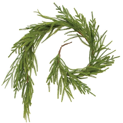 Evergreen Norfolk Pine Garland 5ft.