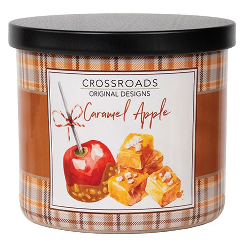 Caramel Apple 15oz Country Cottage Jar Candle