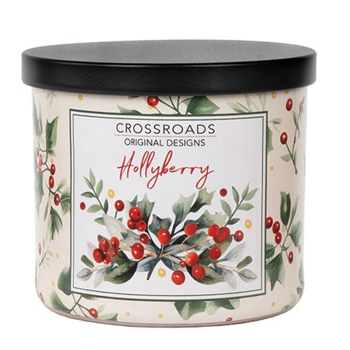 Hollyberry 15oz Country Cottage Jar Candle