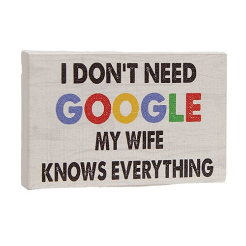 My Wife Knows Everything Block