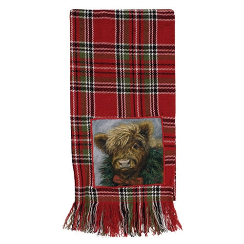 Christmas Highland Kitchen Towel