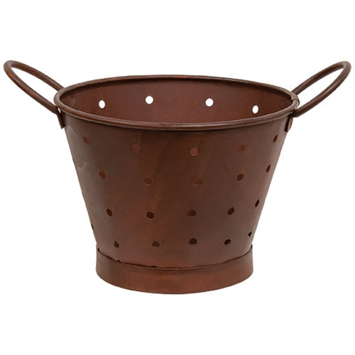 Rusty Metal Colander