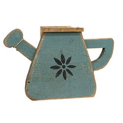 Rustic Wood Watering Can Twig Box - 3 Asstd.