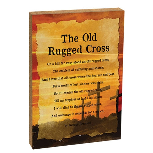 The Old Rugged Cross Block