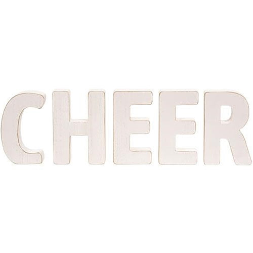 5/Set CHEER Wooden Letters