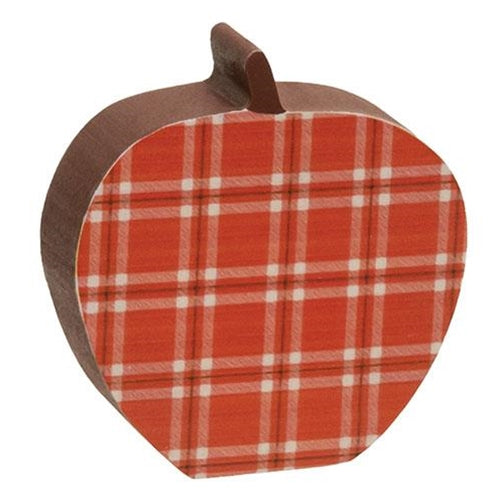 Mini Buffalo Plaid Apple Chunky Sitter