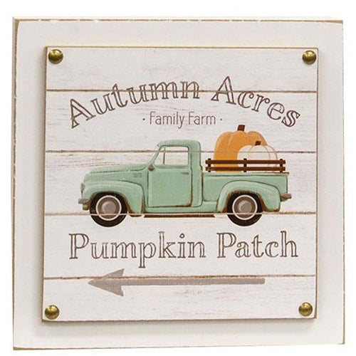 Autumn Acres Pumpkin Patch Layered Box Sign