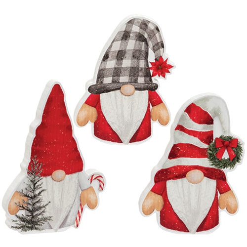 Winter Gnome Chunky Sitter 3 Asstd.