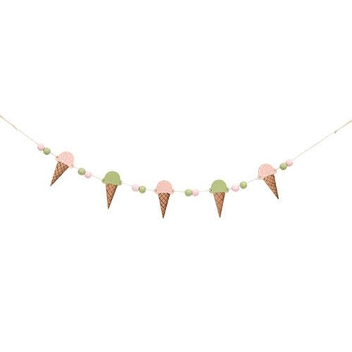 Wooden Beaded Ice Cream Garland