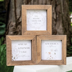 Wildflower Sayings Mini Frame 3 Asstd.