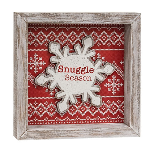 Snuggle Season Snowflake Sweater Frame