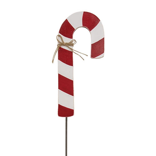 Large Candy Cane Planter Stake