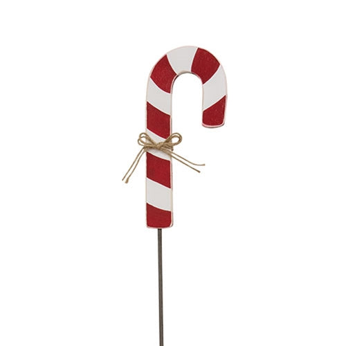 Small Candy Cane Planter Stake