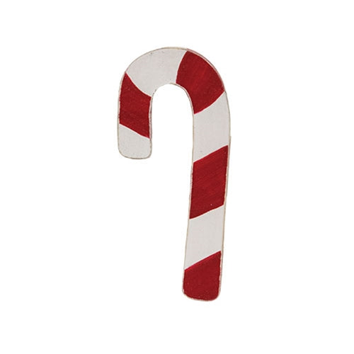 Wooden Candy Cane Hanger 4"