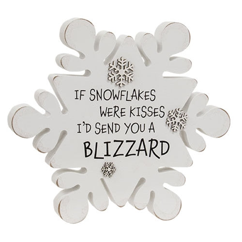 If Snowflakes Were Kisses Snowflake Sitter