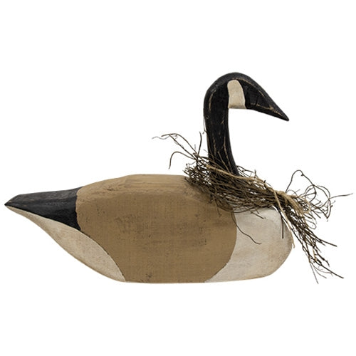 Distressed Primitive Wooden Canada Goose