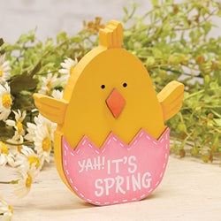 Yah It's Spring Hatching Chick Sitter