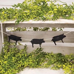 Pigs Mini Wooden Garland