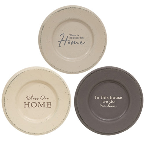 Home Blessings Farmhouse Colors Plate - 3 Asstd.