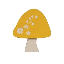 4/Set - Floral Mushroom Magnets