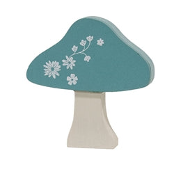 3/Set - Mini Chunky Floral Mushroom Sitters