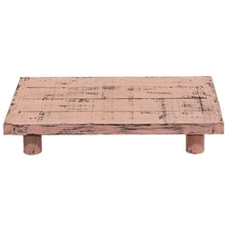 Distressed Pastel Wooden Riser - 3 Asstd.