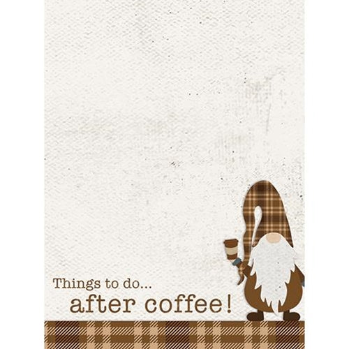 Things To Do...After Coffee! Mini Notepad