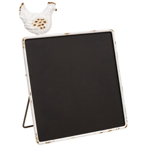 Farmhouse Chicken Chalkboard Easel