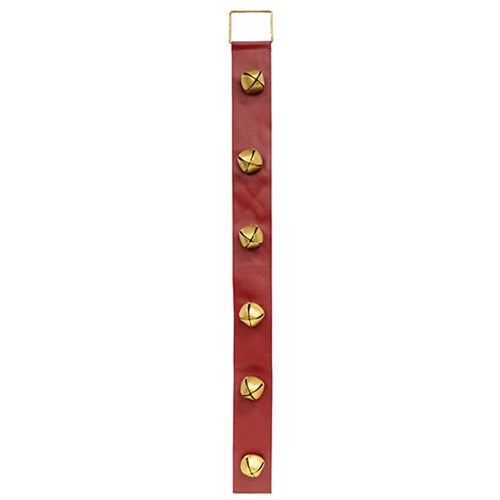 Golden Sleigh Bells Door Hanger