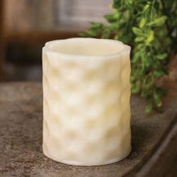 Geometric Pillar Candle 3" x 3.5"