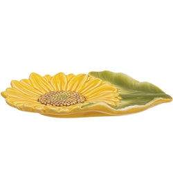 Ceramic Sunflower Spoon Rest