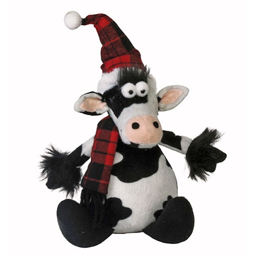 Sitting Plush Cow