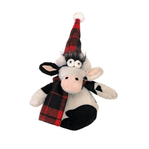 Plush Cow Ornament