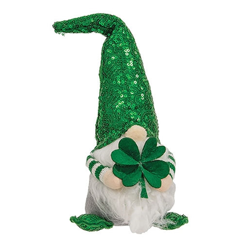 St. Patrick's Day Lucky Sequin Gnome