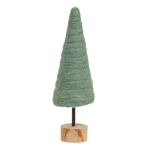 Sage Green Felted Wool Tree Large