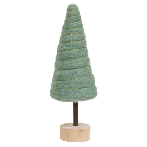 Sage Green Felted Wool Tree Small