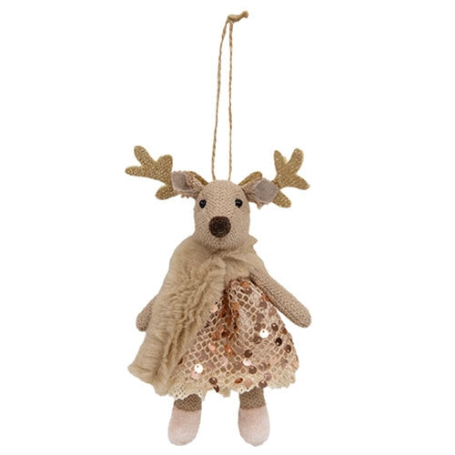 Pink Reindeer Hanger